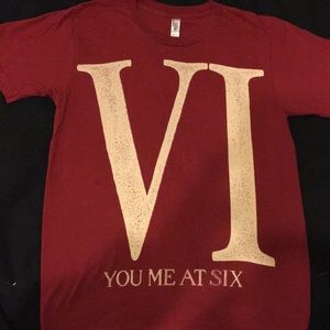 "You Me At Six" Band Tee
